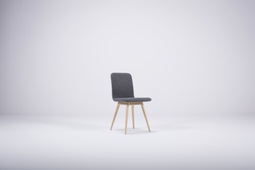 Gazzda Ena Facet felt Chair light stoel-Middengrijs