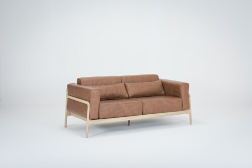 Gazzda Fawn Dakar Leather Sofa 2 seater bank-Whisky 2732