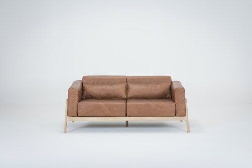 Gazzda Fawn Dakar Leather Sofa 2 seater bank-Whisky 2732