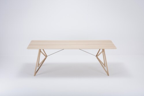 Gazzda Tink Table tafel-220x90 cm-Hardwax oil white