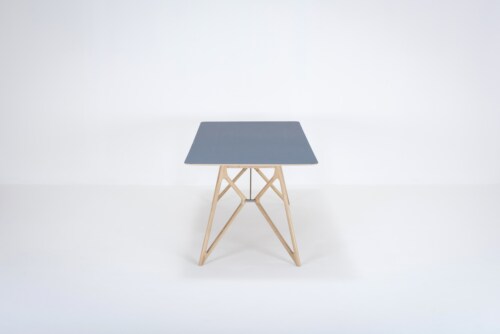 Gazzda Tink Linoleum Table tafel-220x90 cm-Smokey blue