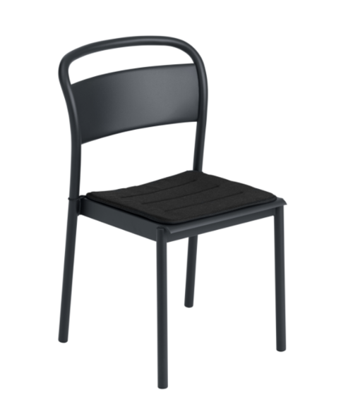 muuto Linear Steel stoel-Black