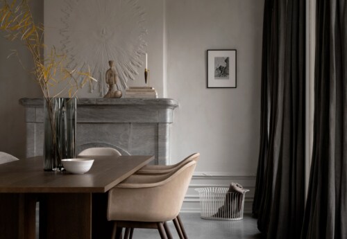 Audo Copenhagen Androgyne Rectangular eettafel-210x110 cm-Donker eiken
