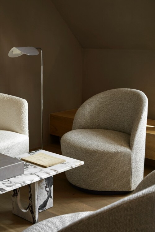 Audo Copenhagen Tearoom Lounge Swivel fauteuil-Champion 041