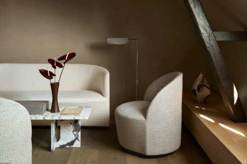 Audo Copenhagen Tearoom Lounge Swivel fauteuil-Champion 041
