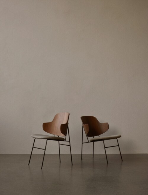 Audo Copenhagen The Penguin Lounge fauteuil - Natural Oak-Hallingdal 65 0110