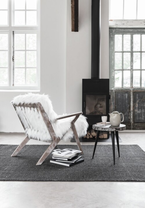 Must Living Fletcher fauteuil-Hairy White