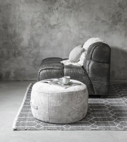 Must Living rondo large pouf-Taupe