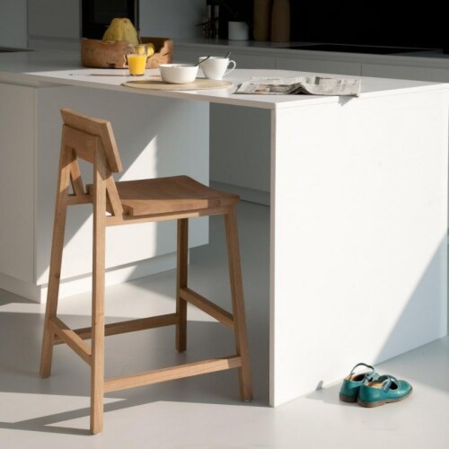Ethnicraft N3 Kitchen Counter stoel