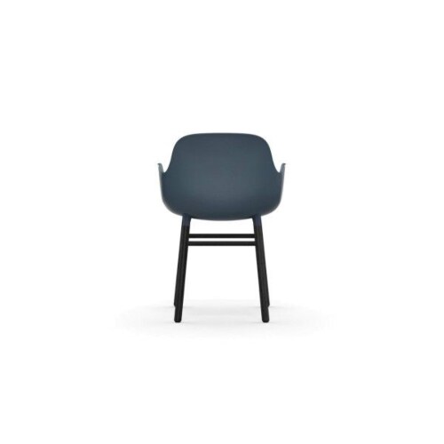 Normann Copenhagen Form Armchair stoel zwart eiken-Groen
