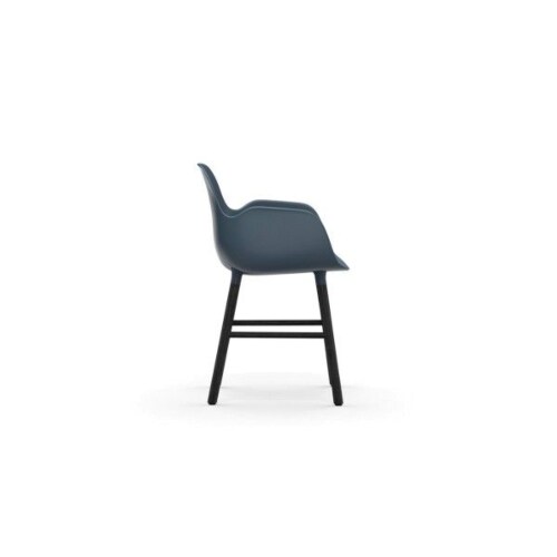 Normann Copenhagen Form Armchair stoel zwart eiken-Zwart