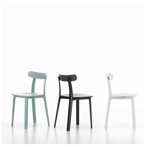Vitra All Plastic stoel-Ice Grey