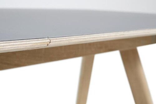 Hay CPH30 blad voor tafel uitschuifbaar-Grijs-80x50 cm-Water-based