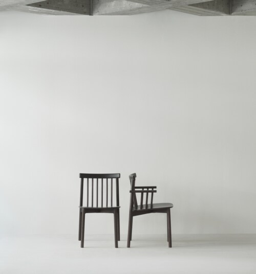 Normann Copenhagen Pind stoel-Bruin