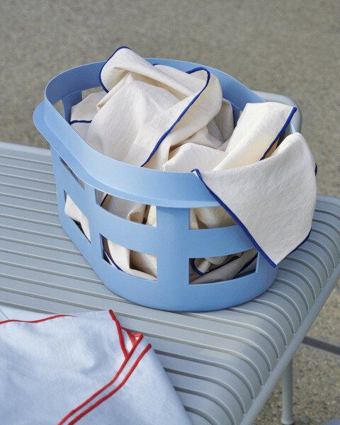 HAY Laundry Basket wasmand-Light Grey-Small