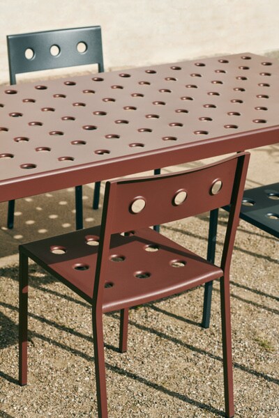 HAY Balcony M tafel-Iron Red
