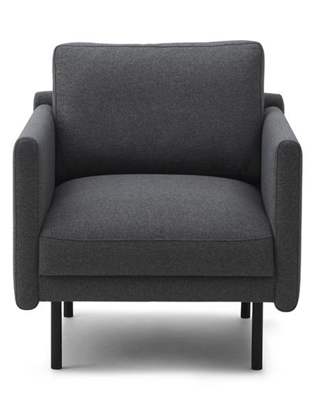 Normann Copenhagen Rar stoel-Re-born Dark Grey