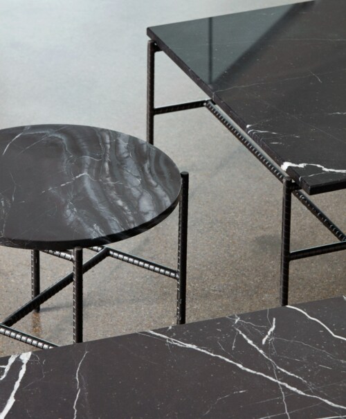 Hay Rebar tafel vierkant -100x104 cm-Black