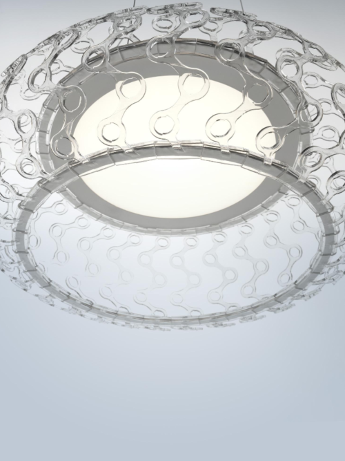 Foscarini Caboche Plus LED dimbaar plafondlamp-Grijs