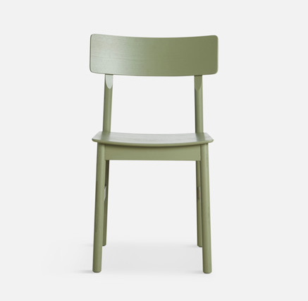 WOUD Pause Dining Chair stoel-Olive Green