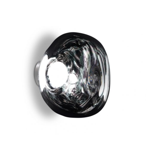 Tom Dixon Melt Surface Light Mini LED wandlamp-Chroom