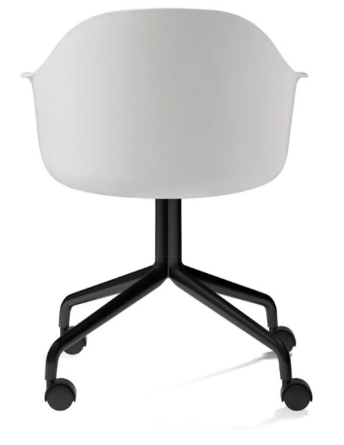 Audo Copenhagen Harbour stoel - zwart onderstel-Light grey