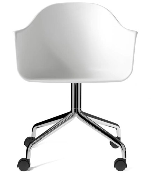 Audo Copenhagen Harbour stoel - aluminium onderstel-White