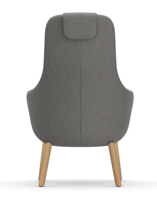 Vitra Hal lounge fauteuil-Pebble grey