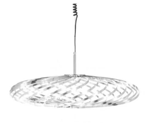 Tom Dixon Spring Pendant hanglamp-Silver-Small