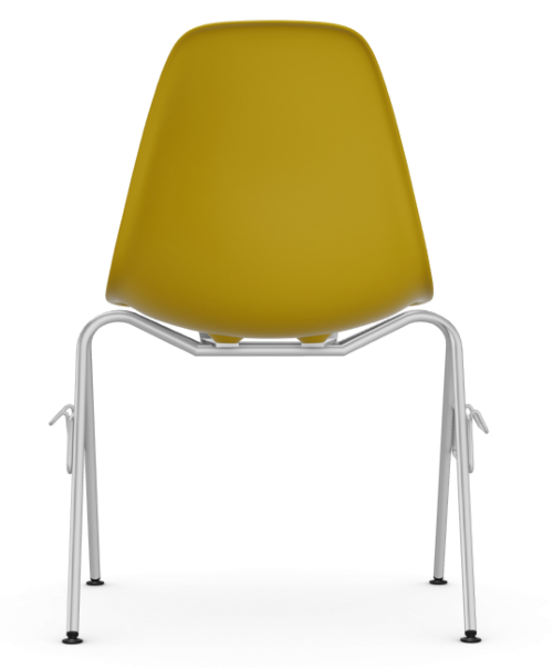 Vitra Eames DSS stapelbare stoel-Mustard RE