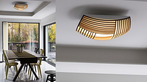 Secto Design Kuulto 9100 plafondlamp-Natural