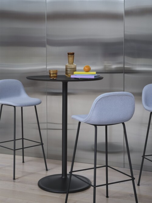 muuto Soft Café tafel-Beige Green / Beige Green-70x70x105 cm