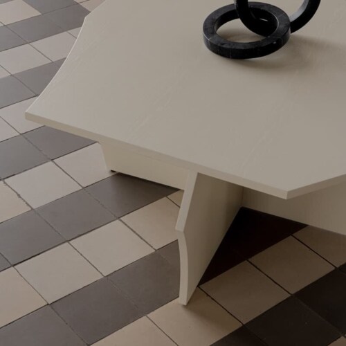 Studio HENK Scissors Coffee Table 70-Beige bruin