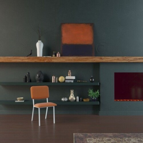 Studio HENK Co Chair met wit frame-Hallingdal 65-840