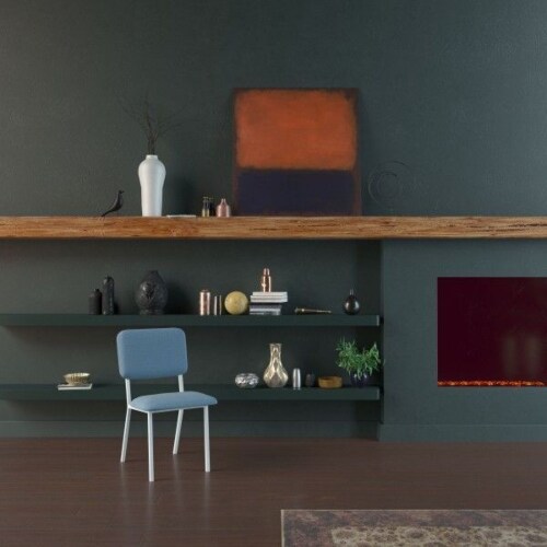 Studio HENK Co Chair met wit frame-Hallingdal 65-100