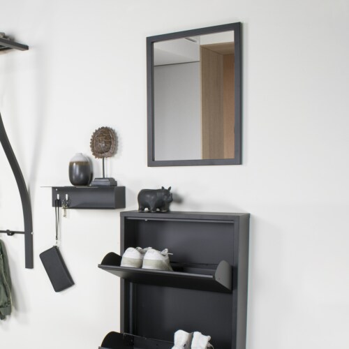 Spinder Design Senza klein spiegel-Zwart