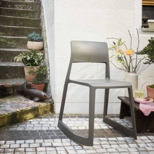 Vitra Tip Ton stoel-Industrial green