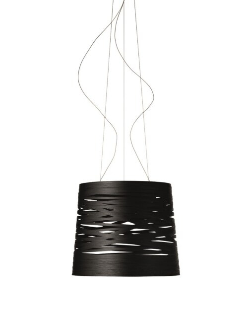 Foscarini Tress Grande LED hanglamp-Zwart