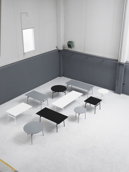 Normann Copenhagen Union tafel 90x90 cm-Black