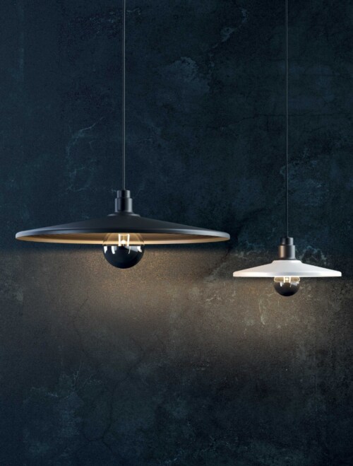 Diesel with Lodes Vinyl hanglamp small-Zilver