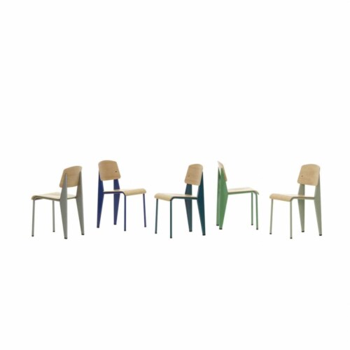 Vitra Standard stoel-Blauw