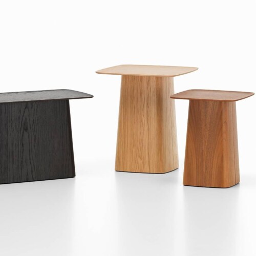 Vitra Wooden Side Table bijzettafel-Donker eiken-31,5x31,5 cm