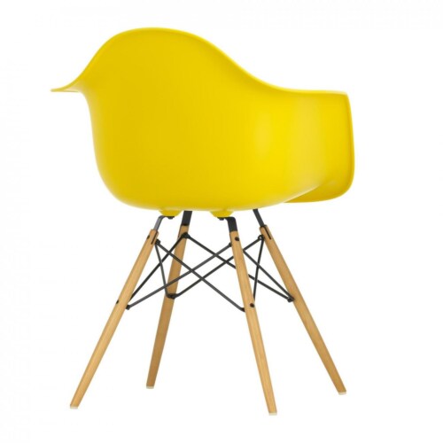 Vitra Eames DAW stoel met essenhout onderstel-Sunlight