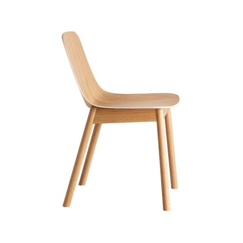 WOUD Mono Dining Chair stoel-Natural