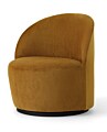 Audo Copenhagen Tearoom Lounge Swivel fauteuil