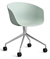 HAY About a Chair AAC24 bureaustoel - Chrome onderstel
