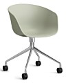 HAY About a Chair AAC24 bureaustoel - Chrome onderstel