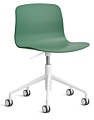 HAY About a Chair AAC50 gasveer bureaustoel - wit onderstel