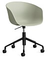 HAY About a Chair AAC52 gasveer bureaustoel - Zwart onderstel