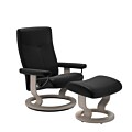 Stressless Dover M Classic relaxfauteuil+hocker